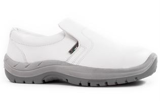 Sicherheits-Slipper PLUTONE, weiß, nieder, EN ISO 20345:2011 S2 SRC, Gr. 46, ZCE1146
