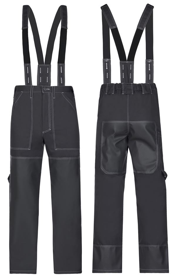 Bodenleger-Bundhose, grau, Gr. 56, Z31112256