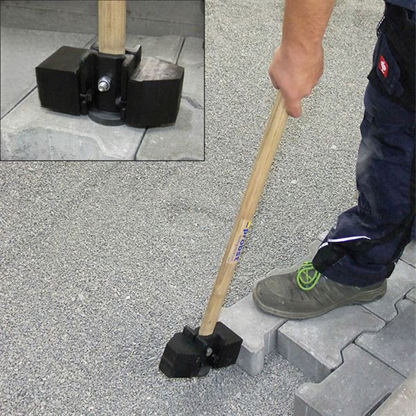 Gummihammer GH-ERGO PROBST mit Stiel 1000mm, Z51800113