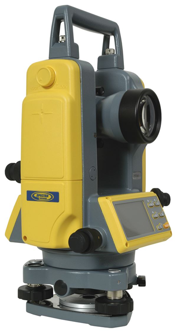 Teodolit SPECTRA DET-2 pentru construcţii electronic + trusă de transport, Z550002
