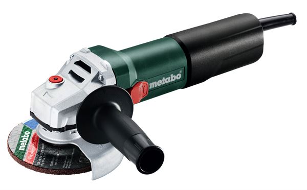 Winkelschleifer METABO WQ 1100-125, 1100W d=125mm m. Schutzhaube, Handgriff, Z610035000