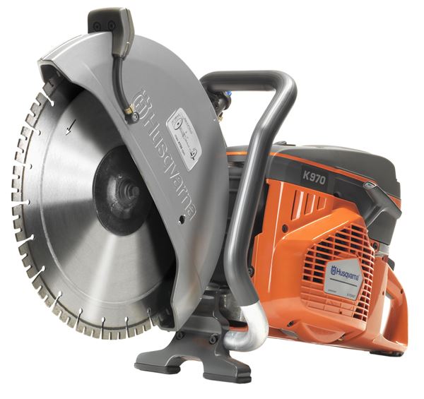 Handsäge HUSQVARNA K970 Benzin 4,8kW inkl. Dia-Blatt 400mm, Z967348101