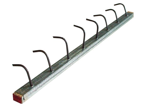 Element de îmbinare Plexus pentru armătură, un singur rând, 8/200, lungime: 1,25m, 14 bucăţi/legătură, 20 legături/palet,...