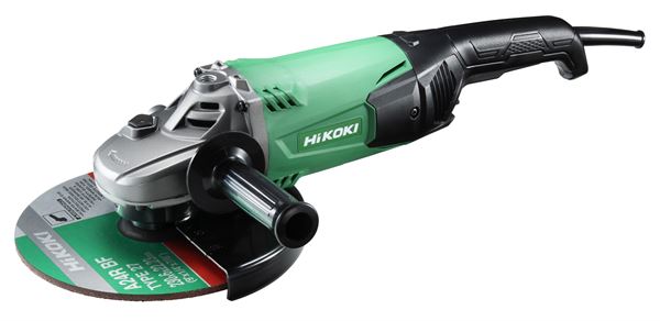 Winkelschleifer HIKOKI G23SWU2 2200W d=230mm m. Schutzhaube, Zusatzhandgriff, ZG23SWU2UGZ