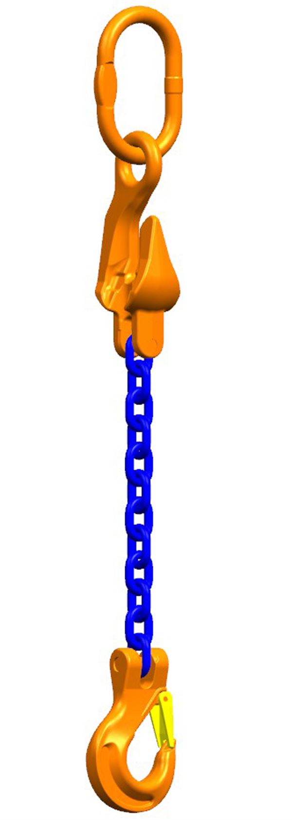 Lant de ridicare PEWAG 1 brat, 2,0m, lant d=10mm, 4000kg, ajustabil, ZKG83202